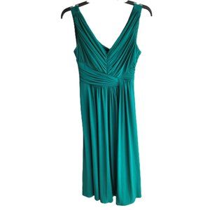 Emerald Green Party Dress - 6